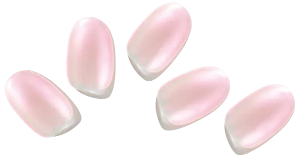Küüntekleebised geel Eudgeu Mirror Milk Pink