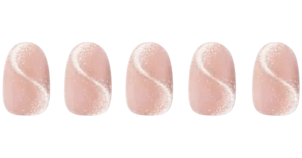 Küüntekleebised geel Eudgeu Wave Pink Magnet