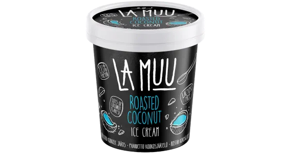 La Muu Laktoosivaba Kookosejäätis 250 g/500 ml