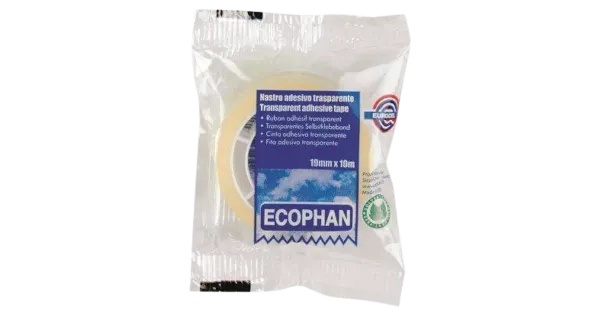 Läbipaistev teip euro ecophan19mm*10m, 2