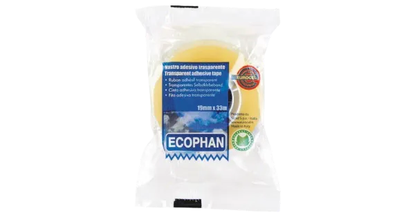 Läbipaistev teip euro ecophan19mm*33m, 8