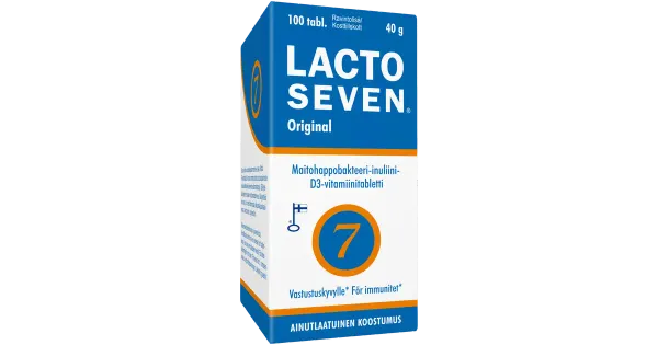 Lacto Seven piimhappebakteritega inuliin 100 tk 40 g