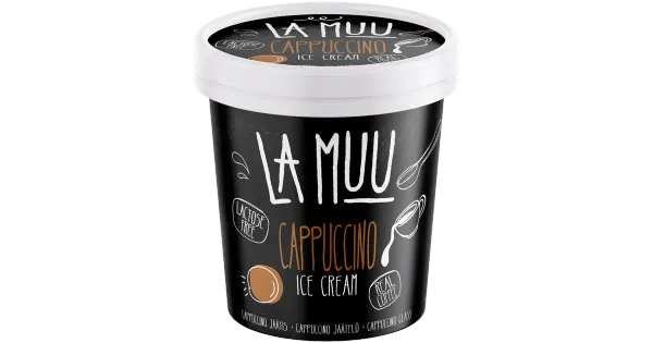 LaMuu Cappucino jäätis 250 g / 500 ml
