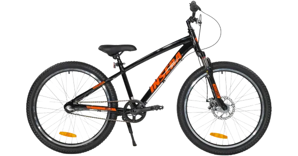 Laste jalgratas Insera Breeze 24 3-käiku must