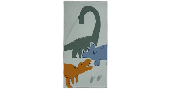 Laste saunalina dinosaurus 70x140