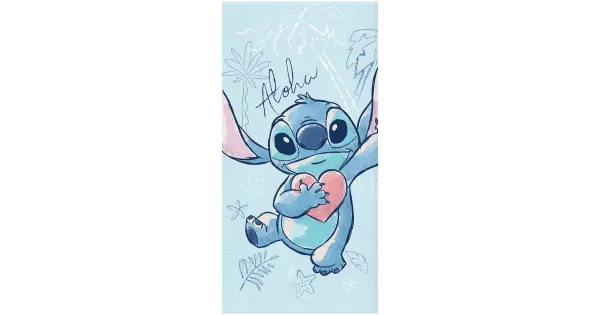 Laste saunalina stitch 70x140 sinine