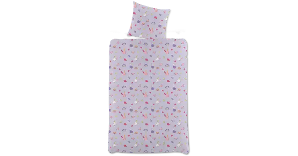 Laste Voodipesukomplekt Bunny 150X210+50X60