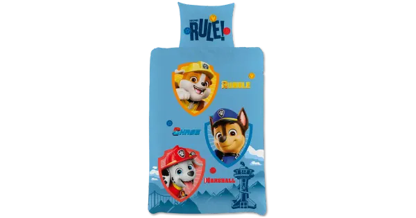 Laste Voodipesukomplekt PawPatrol 120x160+40x60