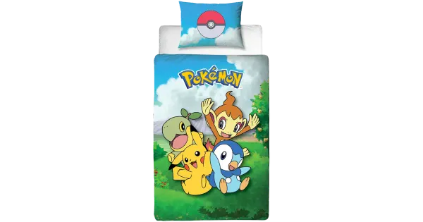 Laste Voodipesukomplekt Pokemon 150X210+50X60