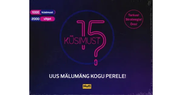 Lauamäng 15 küsimust