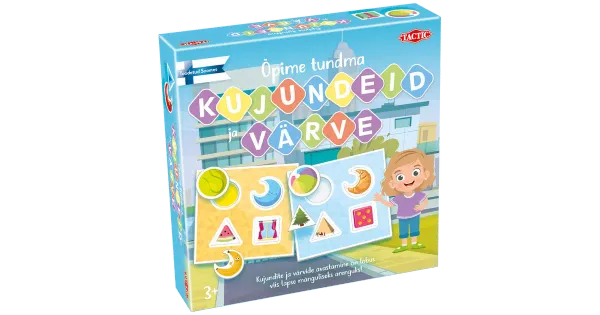 Lauamäng Õpime tundma kujundeid ja värve