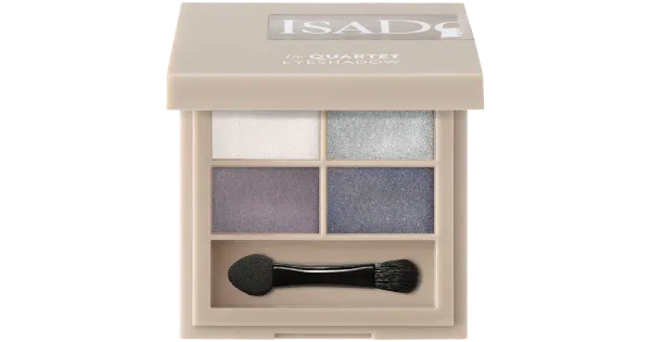 Lauvärvi palett Isadora Quartet Crystal Mauve 12