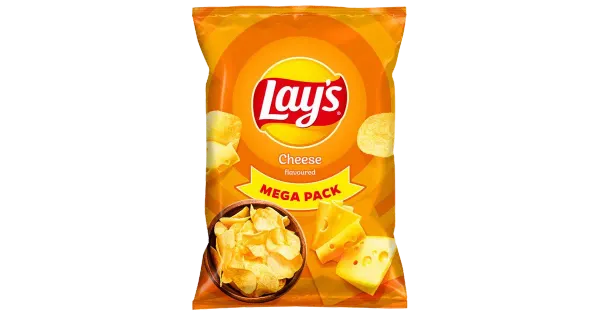 Lay's juustumaitselised kartulikrõpsud. 0,18kg
