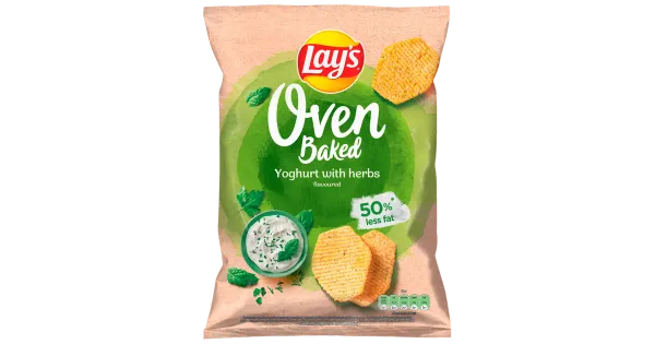 Lay's kartulikrõpsud ahjus Küpsetatud Jogurti-Ja Ürtidemaitselised 180g