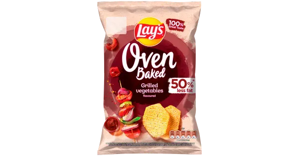 Lay's kartulikrõpsud Oven Baked Grillitud Juurviljad 110g