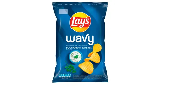 Lay's Wavy Kartulikrõpsud Hapukooremaitselised 120g