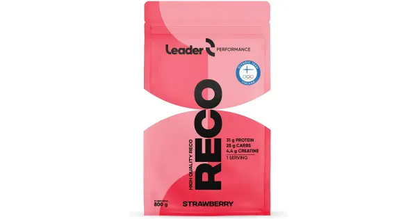 Leader performance reco strawberry 800g