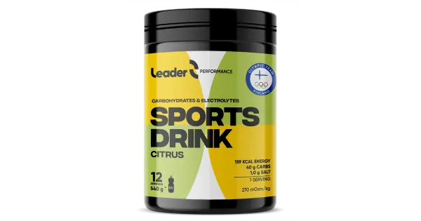 Leader Performance spordijoogipulber Tsitrus 540g