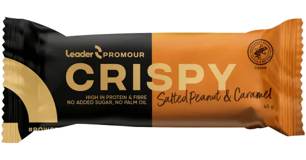 Leader Promour proteiinibatoon soola, maapähklite ja karamelliga 45g