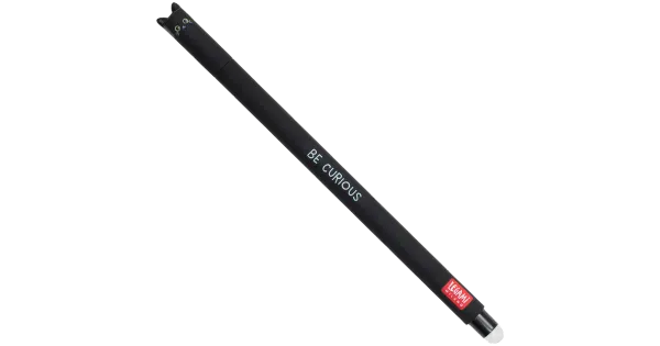 Legami kustutatav geelpliiats 0,7mm cat (must),