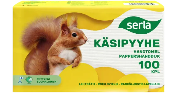 Lehträtid Serla 2-kihilised 100tk