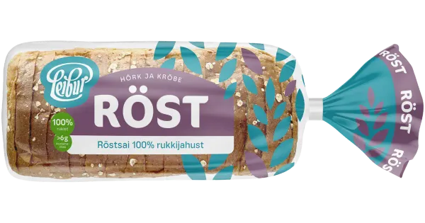 Leibur Röst 100% Rukkijahu 550 G