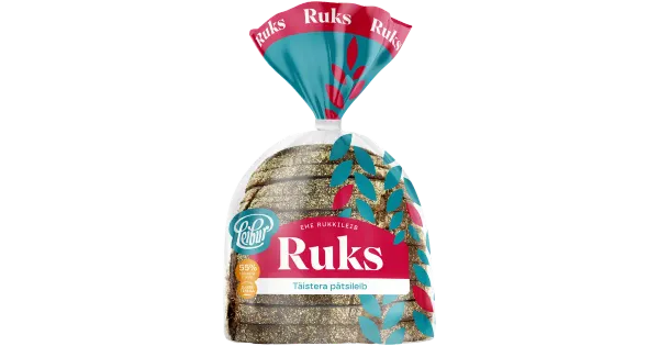 Leibur Ruks Täistera Pätsileib 390 G