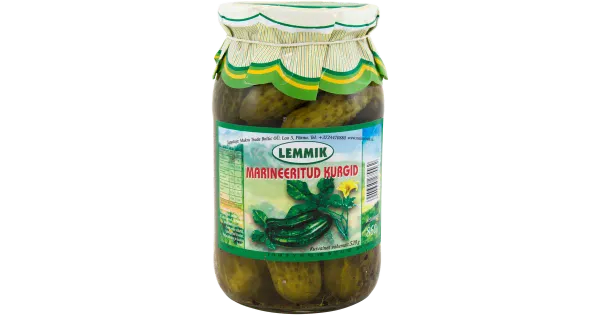 Lemmik marineeritud kurgid 860/520 g