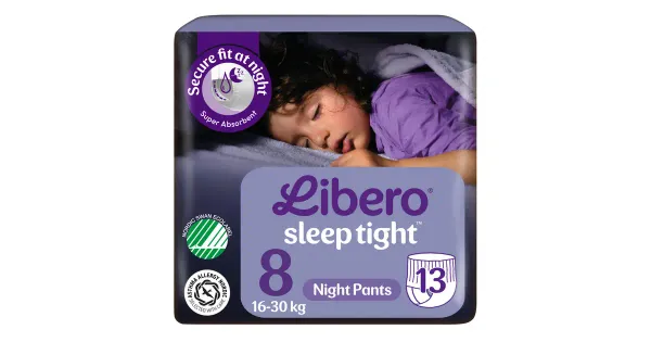 Libero Sleep Tight S8 öömähe, 16-30 kg, 13 tk