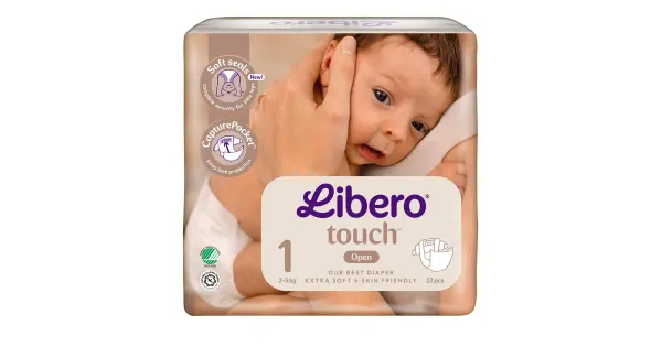 Libero Touch 1 Teipmähe 2-5kg 22 tk.