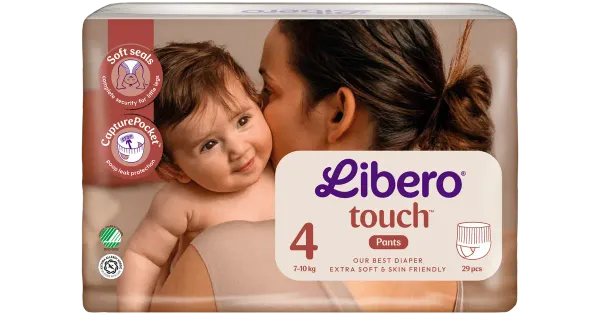 Libero Touch püksmähkmed S4 29tk 7-10 kg