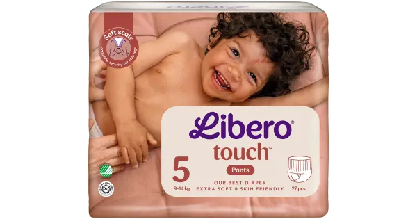 Libero Touch püksmähkmed S5 27tk 9-14 kg