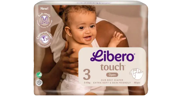 Libero Touch teipmähkmed S3 40tk 5-8 kg