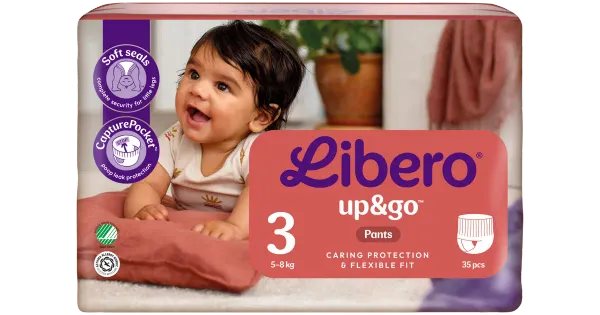 Libero Up&Go püksmähkmed S3 35tk 5-8 kg