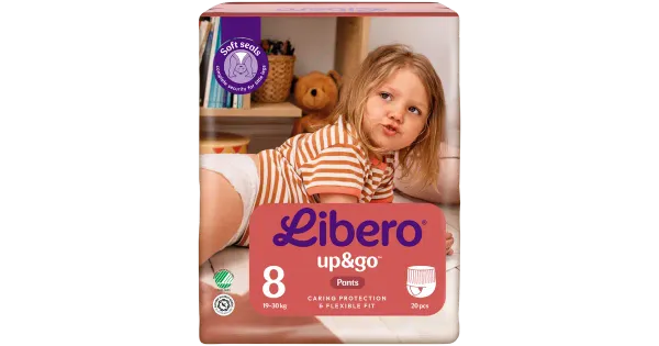Libero Up&Go püksmähkmed S8 20tk 19-30kg