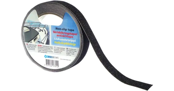 Libisemisvastane teip 25 mm x 5m must