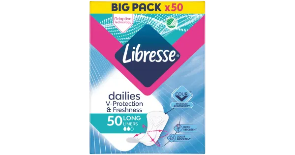 Libresse Long pesukaitse 50tk