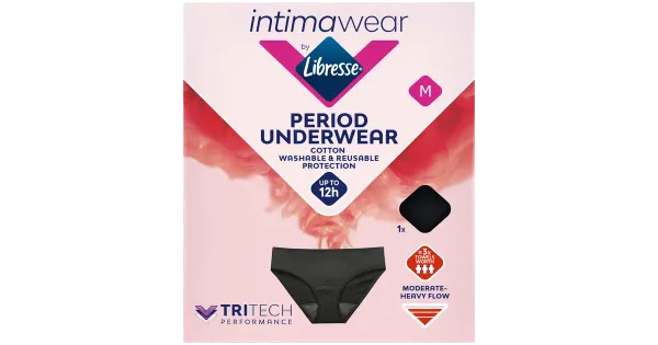 Libresse menstruatsiooni aluspesu hipster keskmine-tugev M