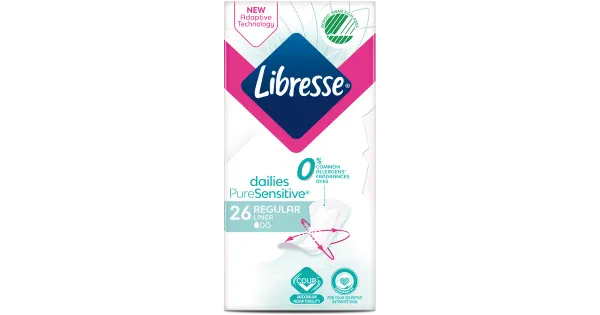 Libresse Normal Puresens pesukaitse 26tk