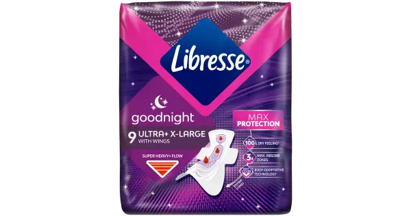 Libresse Ultra Night hügieeniside 9tk