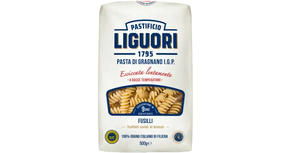 Pasta LIGUORI, Fusilli Nr.31, durum, 500g (spiraal)