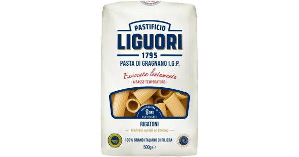Liguori Pasta di Gragnano I.G.P. rigatoni nr 46, 500 g