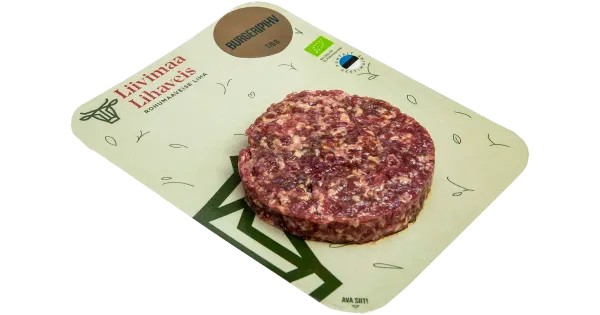 Liivimaa Lihaveis Mahe Rohumaaveise Burgeripihv 170G