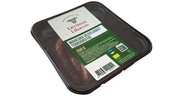 Liivimaa Lihaveis Mahedad veiselihast toorvorstid ee-öko-03 350g