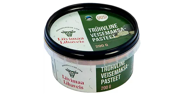 Liivimaa Lihaveis Trühvline Veisemaksapasteet 200 G