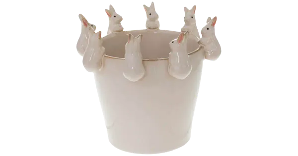Lillepott 19 cm jänkud