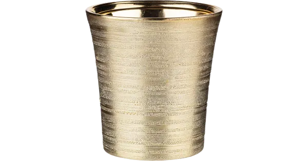Lillepott Noella 13,5x13,5 cm kuldne