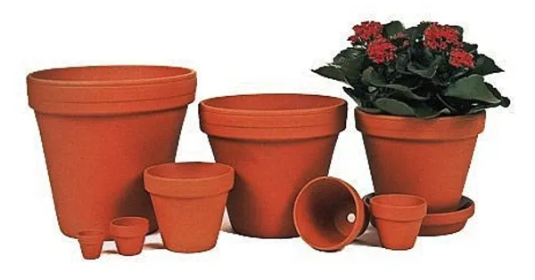 Lillepott savi terra 18cm