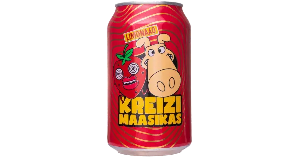 Limonaad Kreizi Maasikas 330 ml