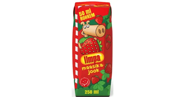 Limpa maasikajook 250ml